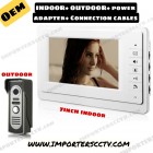 7"Inch Video Door Phone Full Packed With All Accessories